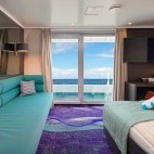 Grand suite on board Hondius polar vessel.