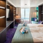 Junior suite on board Hondius polar vessel.