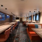Dining room on board Ortelius
