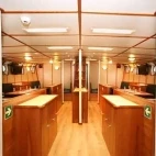 Dining on board Rembrandt van Rijn