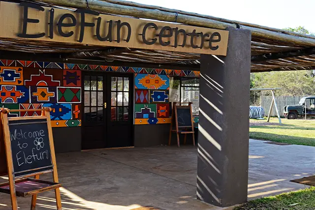 EleFun Centre at Sabi Sabi Bush Lodge in South Africa.