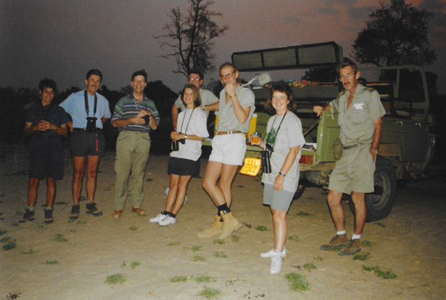 Group in Luangwa Valley, Zambia