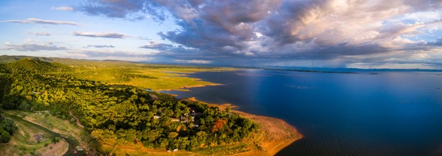 Lake Kariba in Zimbabwe