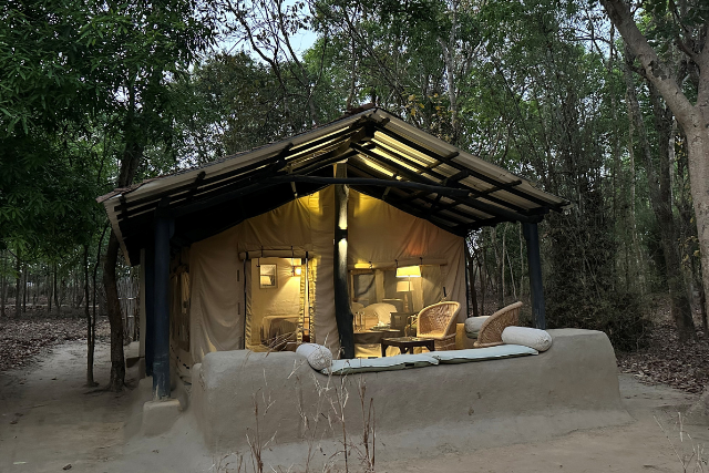 Shergarh Camp, near Kanha National Park, India.
