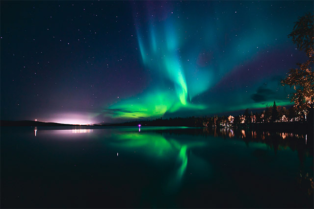 Northern lights in Norway