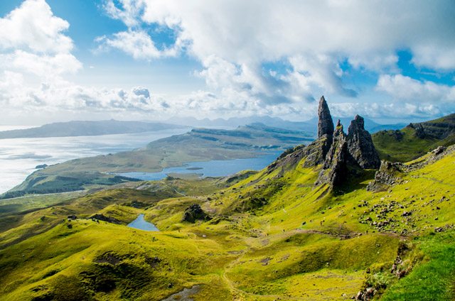 Old Man of Storr on the Isle of Skye, Scotland