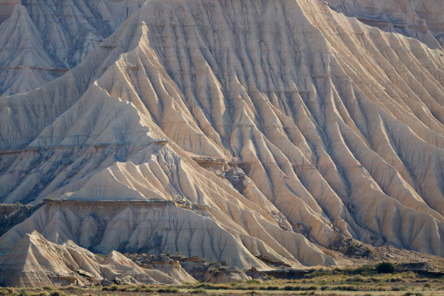 Bardenas Reales in the Spanish Pyrenees.