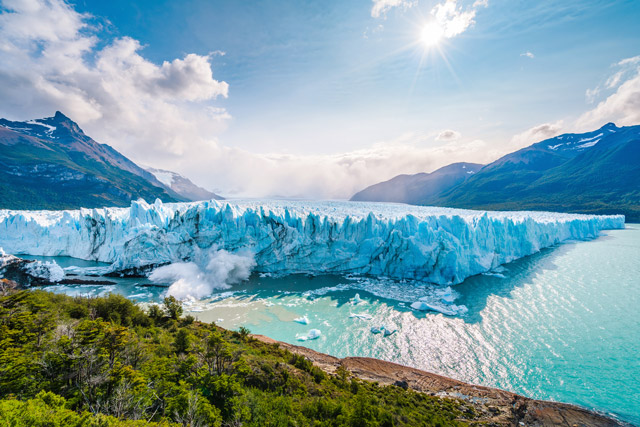 Perito Moreno glacier in Argentina