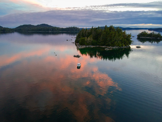 Sitka Sound in Alaska