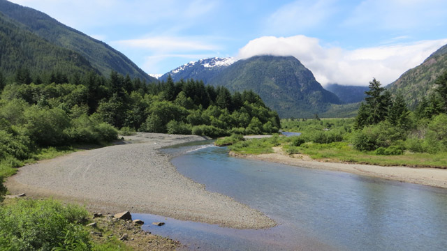 Campbell River in British Columbia, Canada