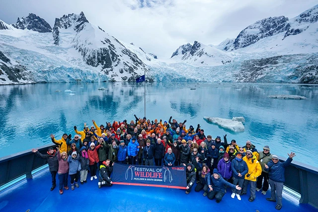 Festival of Wildlife team in South Georgia
