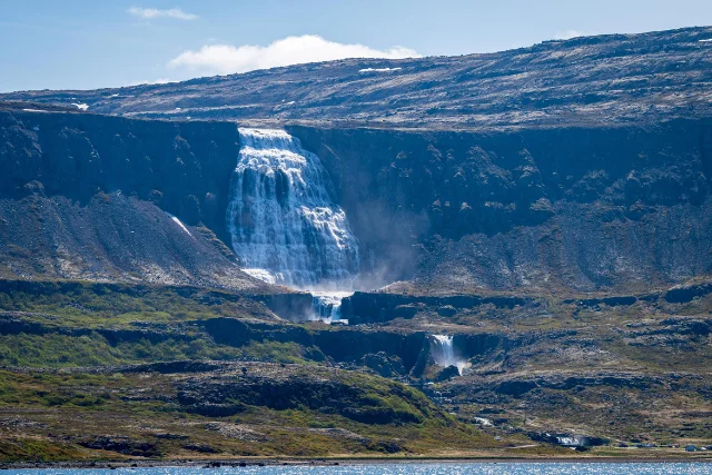 Dynjandi Waterfall near Isafjodur, Iceland.