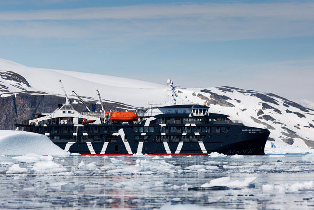 Magellan Explorer in South Georgia.